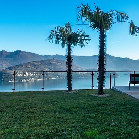 Mia Isola With Lake View, Garden And Swimming Pool Parzanica Esterno foto