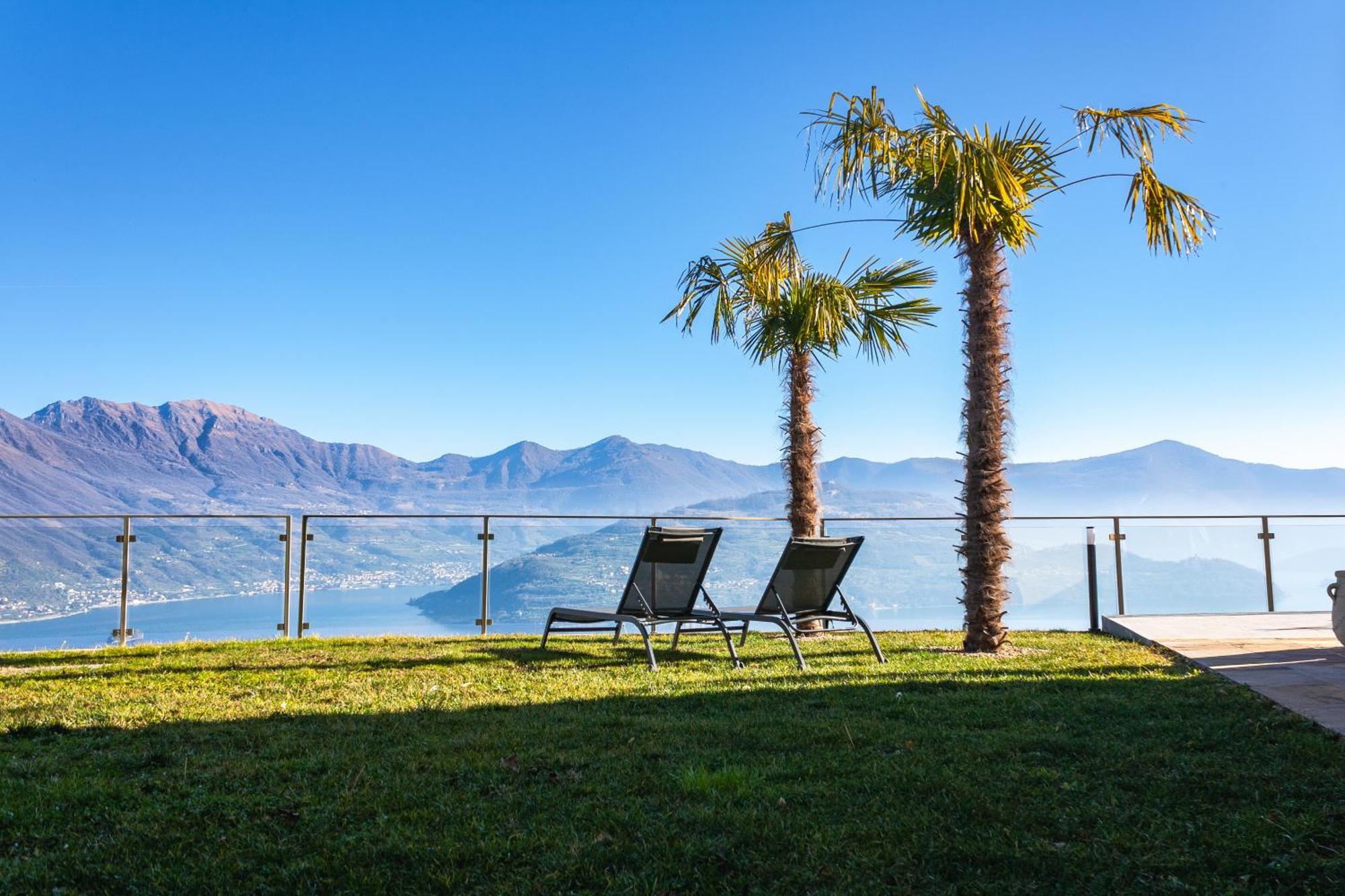 Mia Isola With Lake View, Garden And Swimming Pool Parzanica Esterno foto