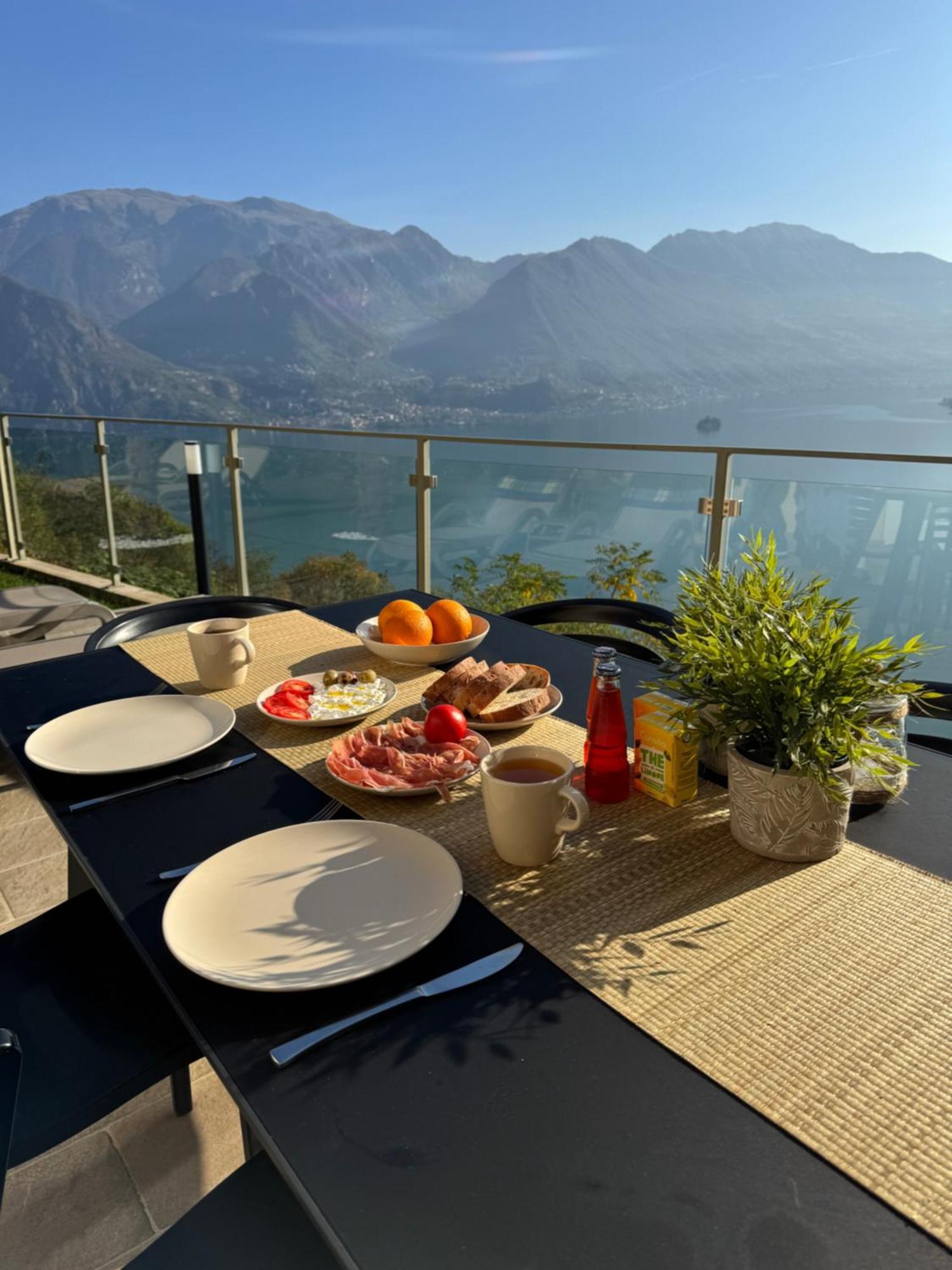Mia Isola With Lake View, Garden And Swimming Pool Parzanica Esterno foto